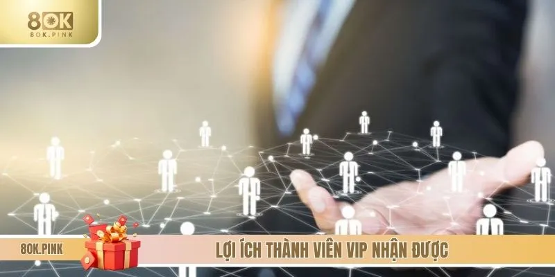 Những lợi ích chỉ hội viên thân thiết 8OK mới nhận được