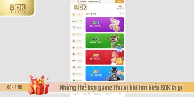 Những thể loại game thú vị khi tìm hiểu 8OK là gì