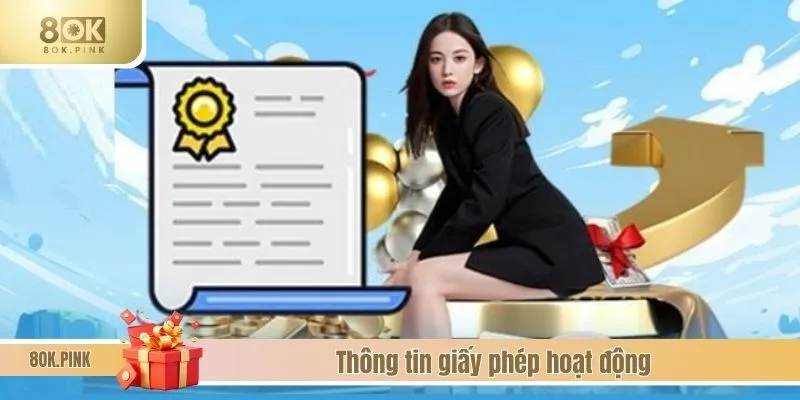 Thông tin giấy phép hoạt động
