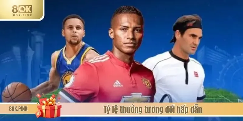 Tỷ lệ thưởng tương đối hấp dẫn 
